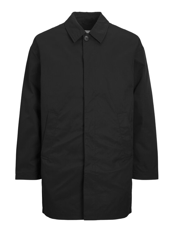 Jack & Jones Jack & Jones Демісезонний плащ 12237692 Чорний Regular Fit
