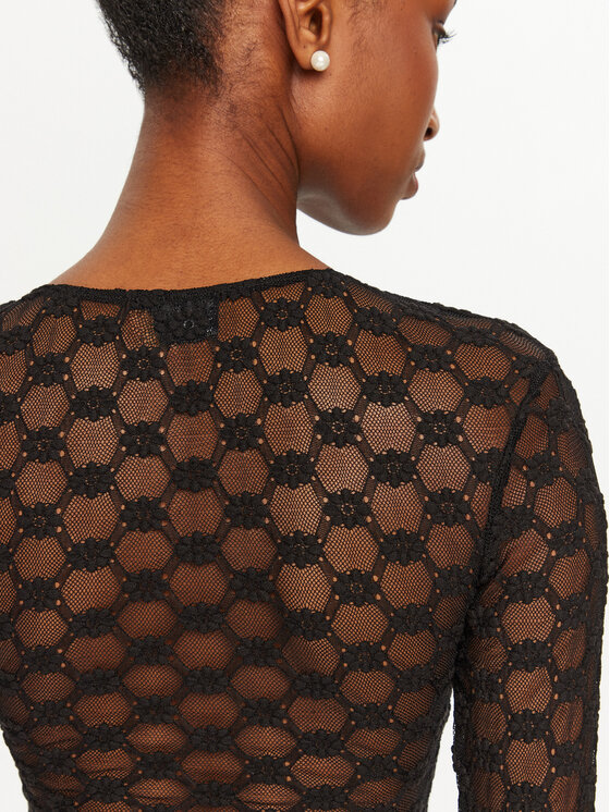 BARDOT BARDOT Blúzka Adoni 59741TB Čierna Slim Fit