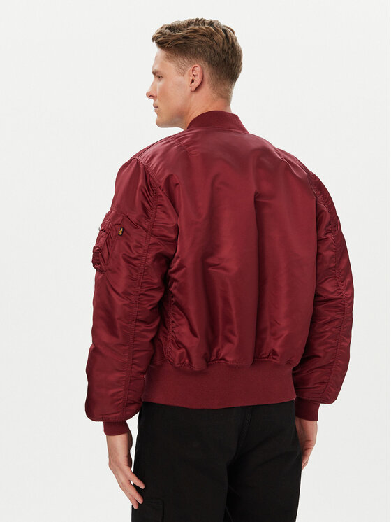 Alpha Industries Alpha Industries Яке бомбър Ma-1 100101 Бордо Regular Fit