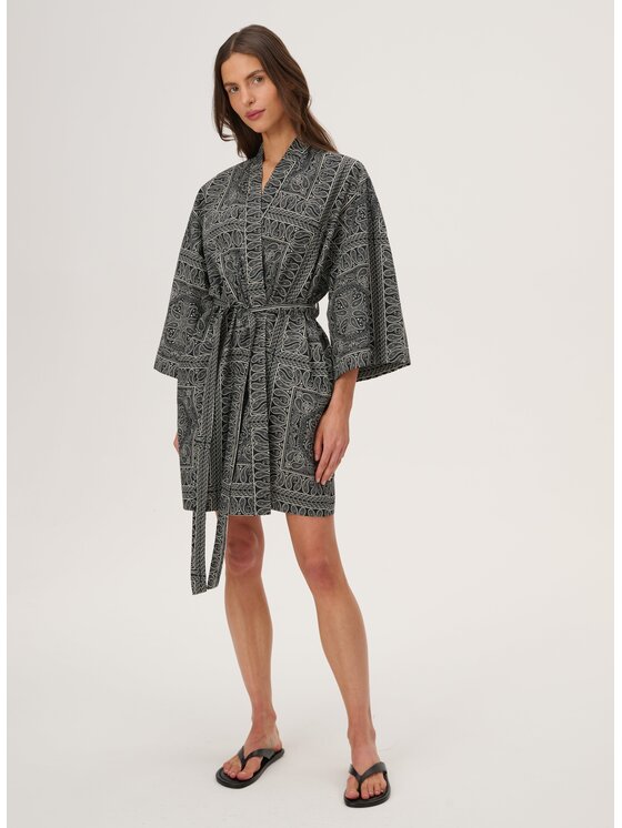 LEBRAND LEBRAND Kimono Liu Czarny