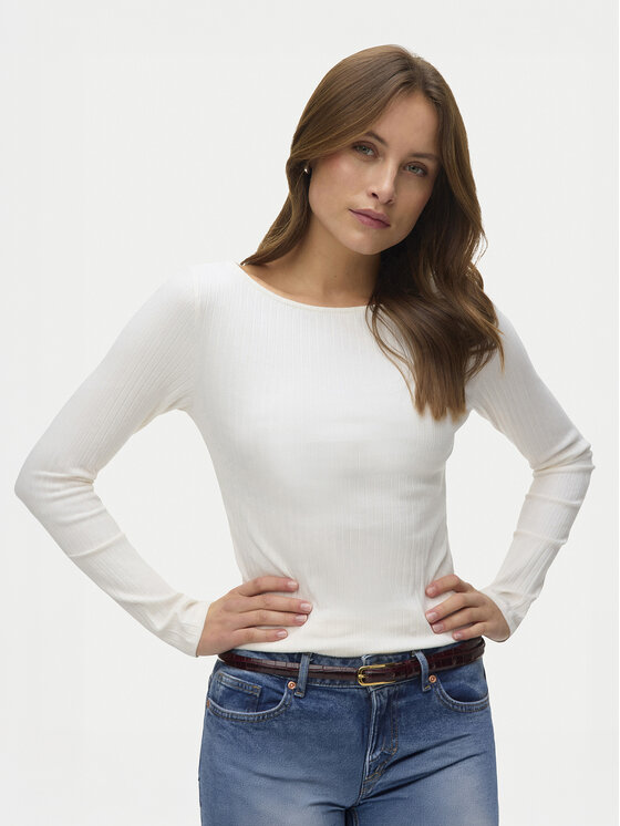 Vero Moda Vero Moda Blúzka Ruby 10343005 Biela Regular Fit