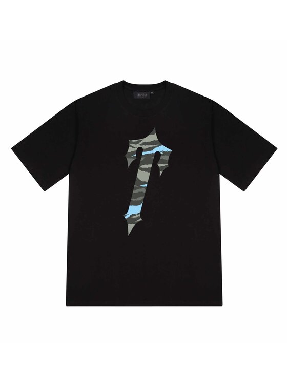 【DIMITRI BLACK】 VLAD Denim Applique Hooded T-shirt BLACK ПАНК HOODED SWEATSHIRT – Dimitrije Simic
