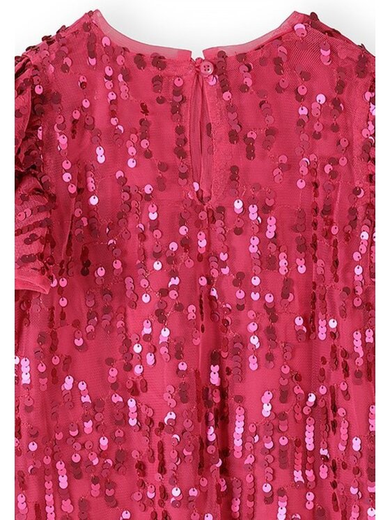 minoti minoti Sukienka elegancka 32DRESS154 Różowy Regular Fit