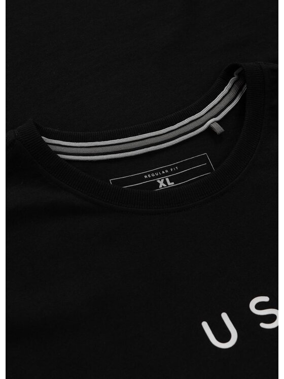 PITBULL PITBULL T-Shirt Koszulka Czarny Regular Fit