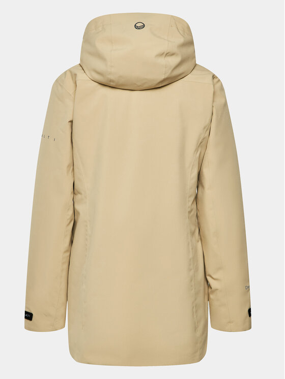 Halti Halti Parka Olhava W Dx Parka 064-0651 Beež Regular Fit