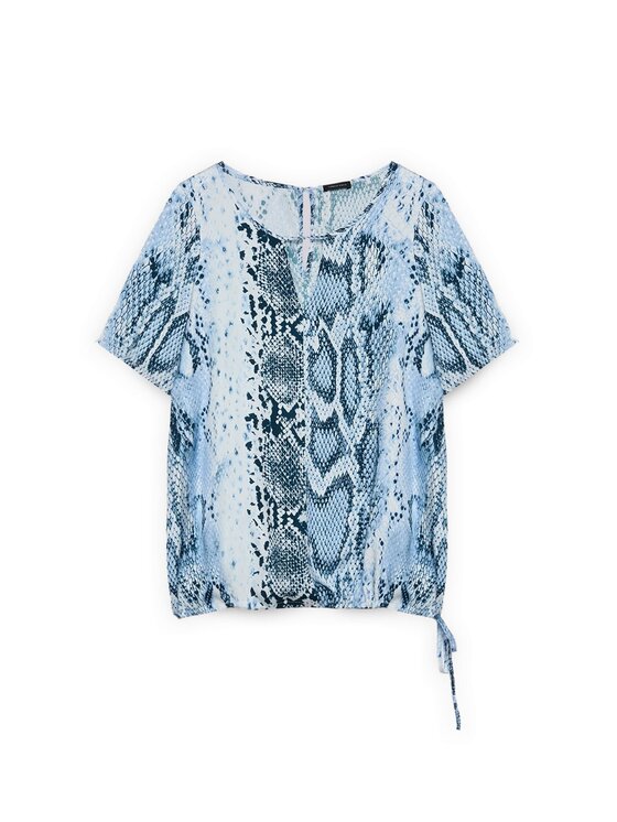 Fiorella Rubino Fiorella Rubino Blusa 2844T002365N0Z4 Turchese Regular Fit