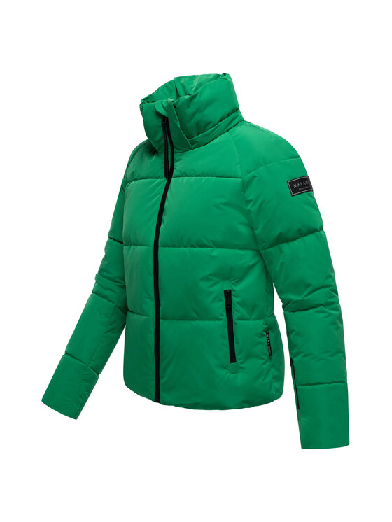 Navahoo Navahoo Kurtka zimowa Frostherz Zielony Regular Fit