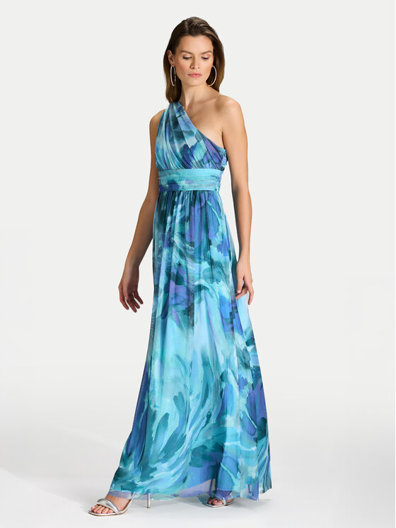 Swing Swing Večernja haljina 5AI18900 Plava Regular Fit