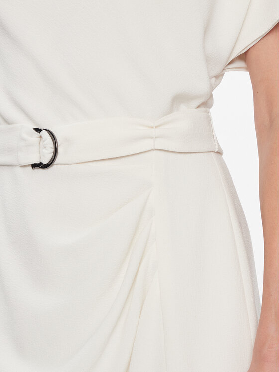 DKNY DKNY Každodenné šaty DD3J233A Écru Regular Fit