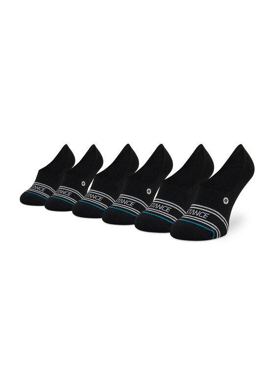 Set 3 perechi de șosete scurte unisex Stance Basic 3 Pack No Show A145D20SRO Black