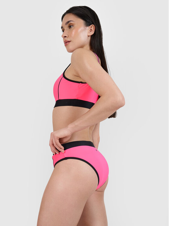 4F 4F Dół od bikini CHILLY WAVES Różowy