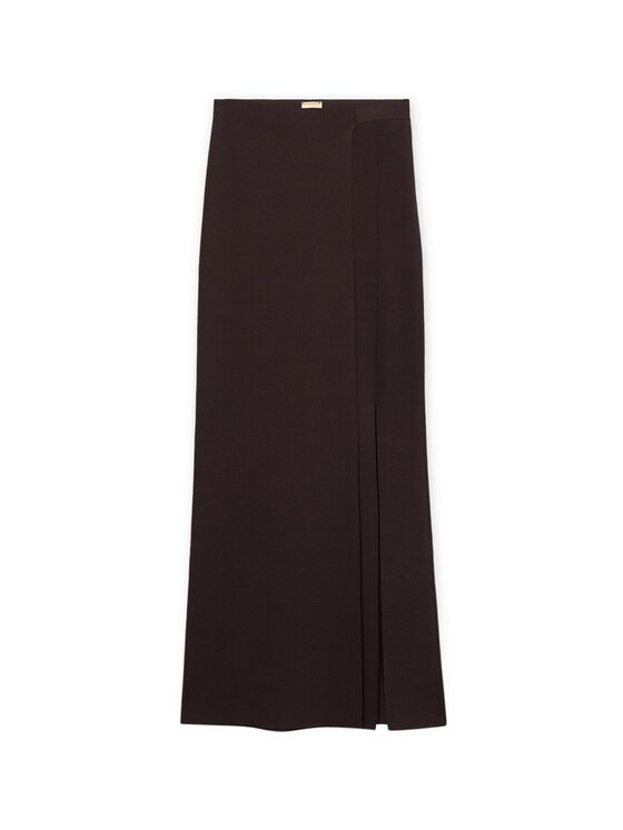 Trussardi Trussardi Gonna midi 16166000036N032 Marrone Regular Fit