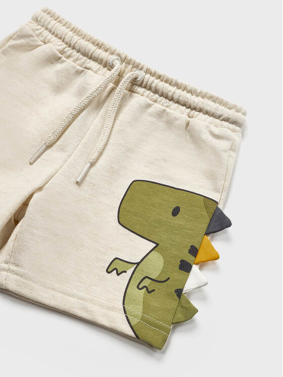 Mayoral Mayoral Pantaloncini di tessuto 1294 Beige Regular Fit