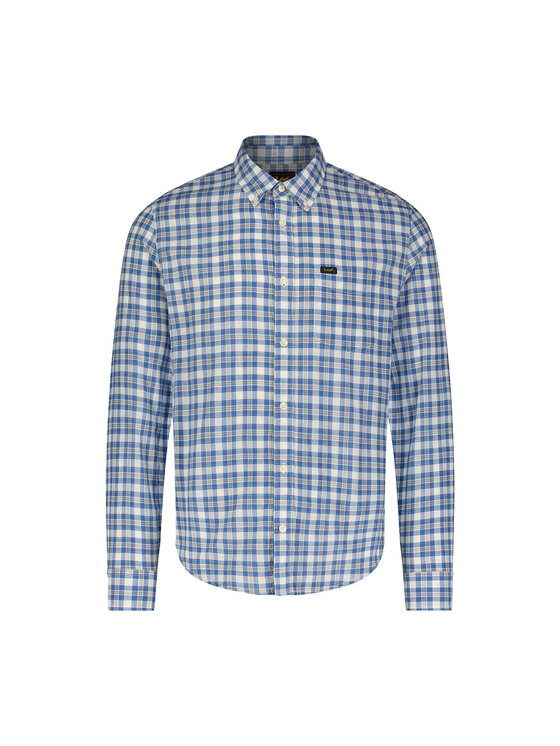 Lee Lee Camicia LEE BUTTON DOWN Blu Regular Fit