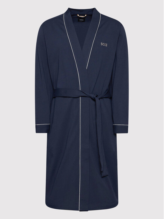 BOSS Boss Kopalni plašč Kimono 50469624 Mornarsko modra