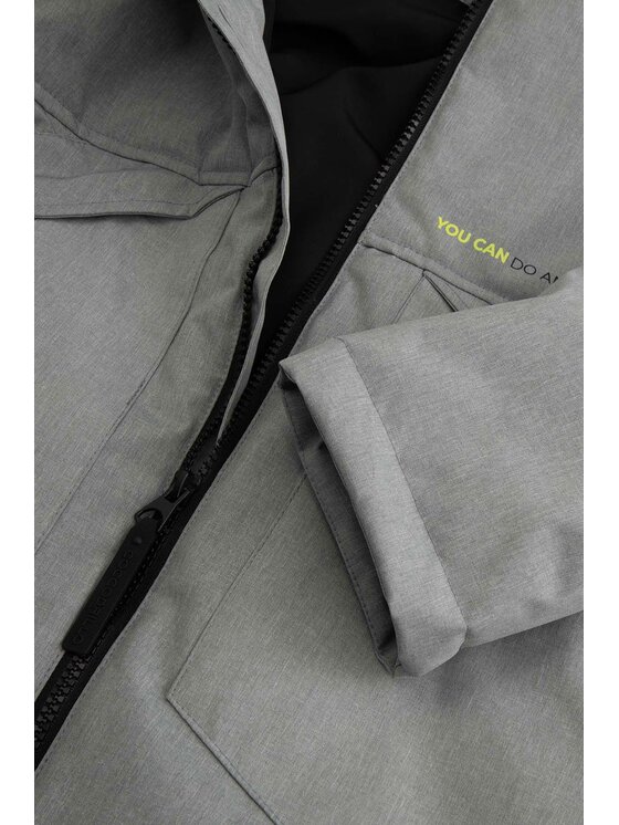 Coccodrillo Coccodrillo Prechodná bunda WC6152704OBJ-019 Sivá Regular Fit