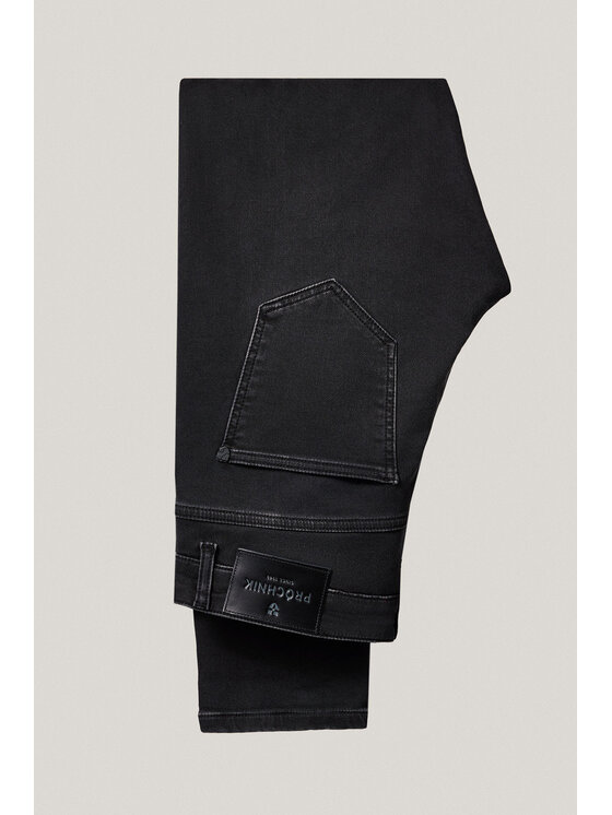 Próchnik Próchnik Jeansy PM9 SP113225000002 Czarny Slim Fit