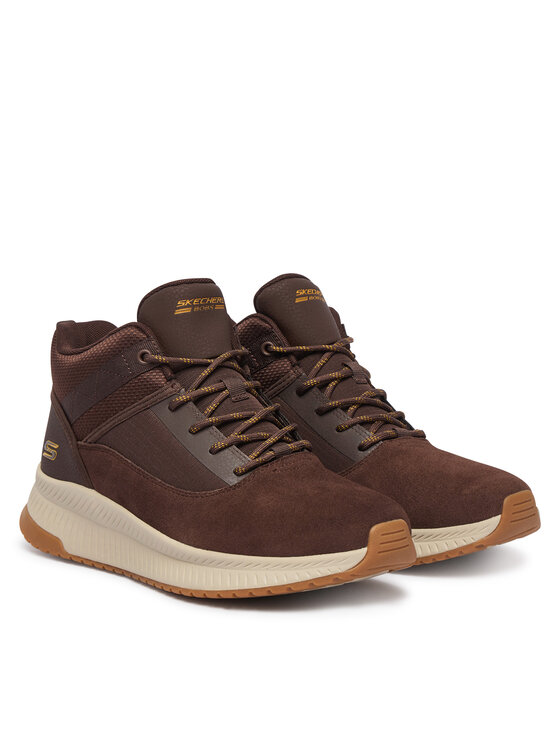 Skechers Skechers Trzewiki Bobs Squad 4 118414/BRN Brązowy
