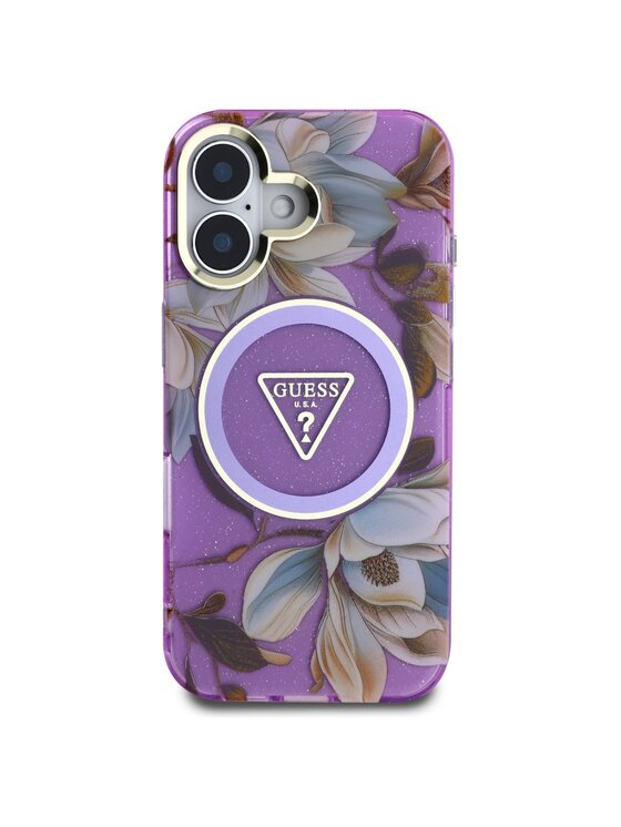 Guess Guess Etui na telefon Apple iPhone 16 Fioletowy