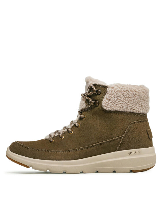 Skechers Skechers Trzewiki Glacial Ultra 16677/OLV Zielony