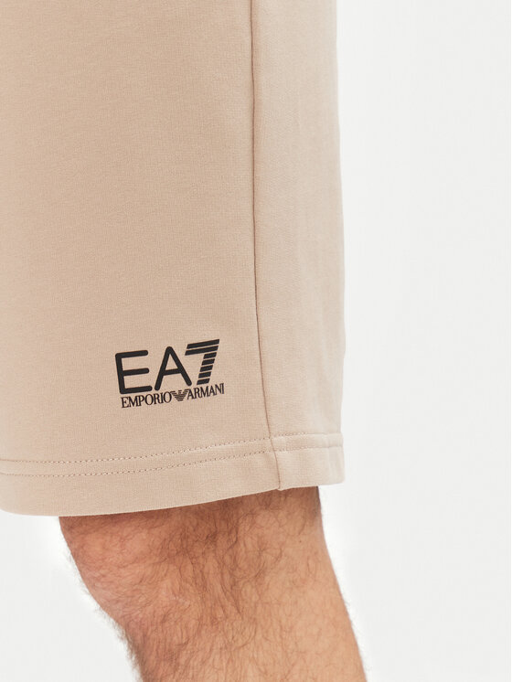 EA7 Emporio Armani EA7 Emporio Armani Szorty sportowe 8NPS65 PJVRZ U6155 Beżowy Regular Fit
