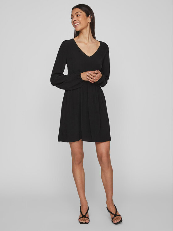 Vila Vila Haljina za svaki dan Fini 14084533 Crna Relaxed Fit