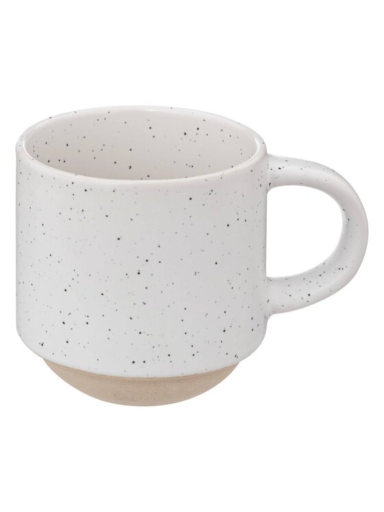 MIAhome MIAhome Komplet filiżanek na stojaku 200 ml SHANE Biały