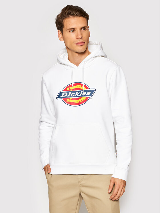 Férfi Pulóver Dickies, Méret: L, Fehér, Icon Logo DK0A4XCB