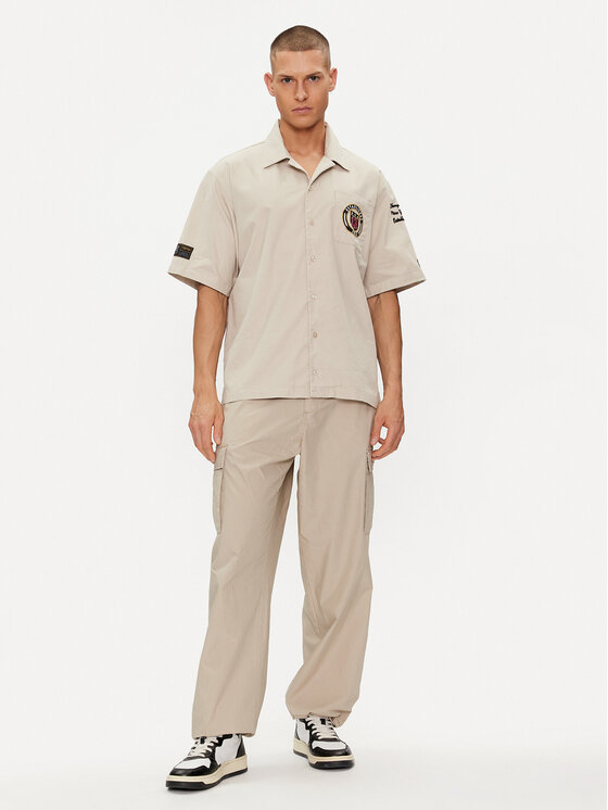 Champion Champion Сорочка 220005 Сірий Custom Fit