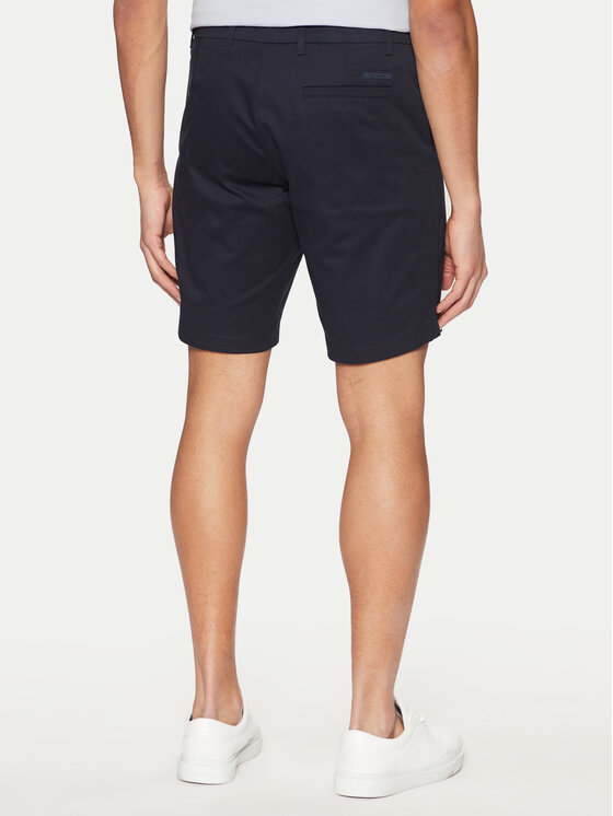 Calvin Klein Calvin Klein Шорти з тканини K10K114071 Cиній Slim Fit