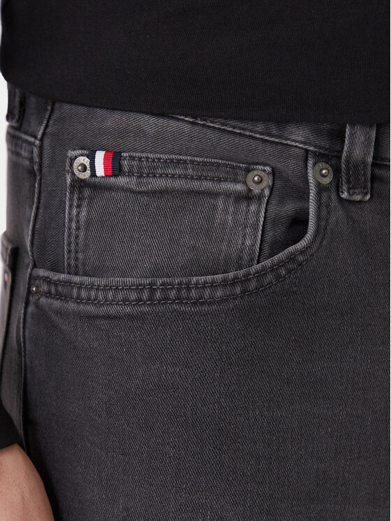 Tommy Hilfiger Tommy Hilfiger Džínsy Denton MW0MW41891 Sivá Straight Fit
