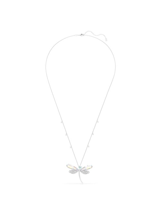 Swarovski Swarovski Naszyjnik Dragonfly Ariana Grande 5737429 Srebrny