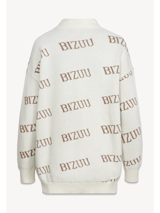 BIZUU BIZUU Kardigan KYLE Bílá Standard Fit