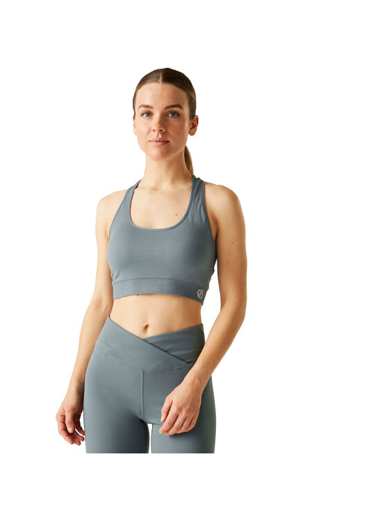 Dare2B Dare2B Biustonosz sportowy Dont Sweat It II Szary