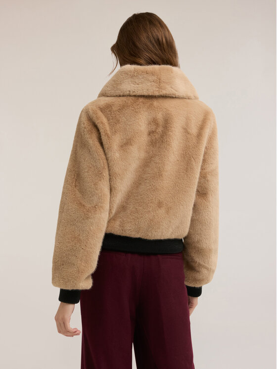 Motivi Motivi Pelliccia 8052W000063N018 Écru Regular Fit