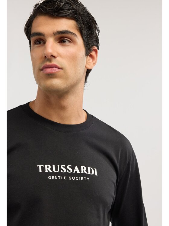 Trussardi Trussardi T-shirt G0078000204N033 Nero Regular Fit