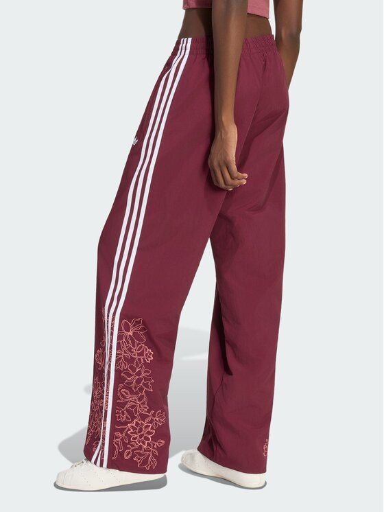 adidas adidas Spodnie dresowe 168118 Bordowy Loose Fit