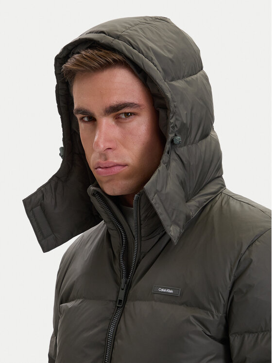 Calvin Klein Calvin Klein Geacă din puf LV04LH503G Maro Regular Fit