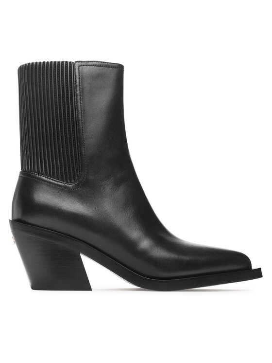 Coach Coach Μποτάκια Prestyn Lth Bootie CN136 Μαύρο