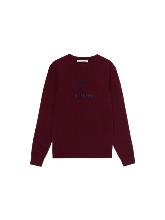 Trussardi Trussardi Cardigan M0358000037N036 Rosso Regular Fit