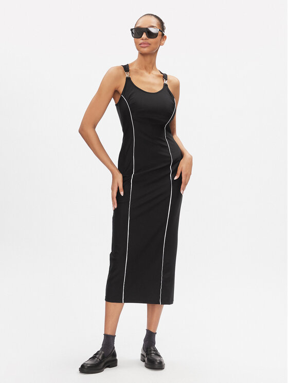 Liu Jo Sport Liu Jo Sport Sukienka codzienna TA4140 J7912 Czarny Slim Fit