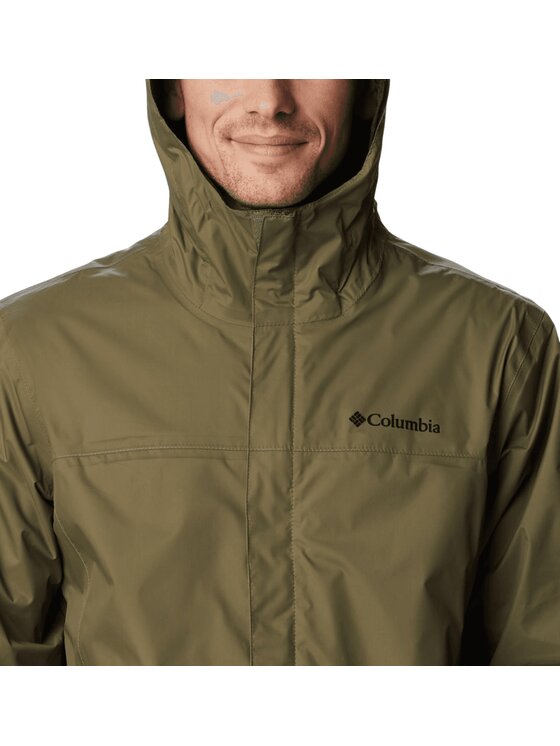 Columbia Columbia Kurtka przeciwdeszczowa Watertight II Jacket 1533898399 Zielony Regular Fit