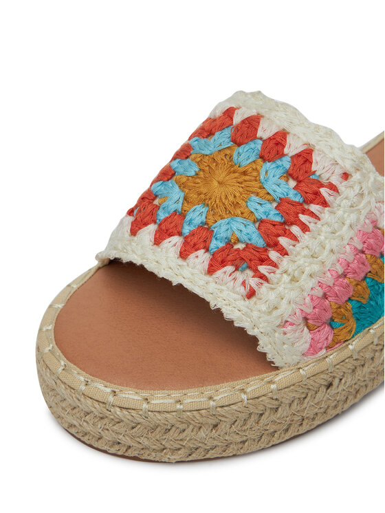 DeeZee DeeZee Espadrilles 8-730-4 Écru