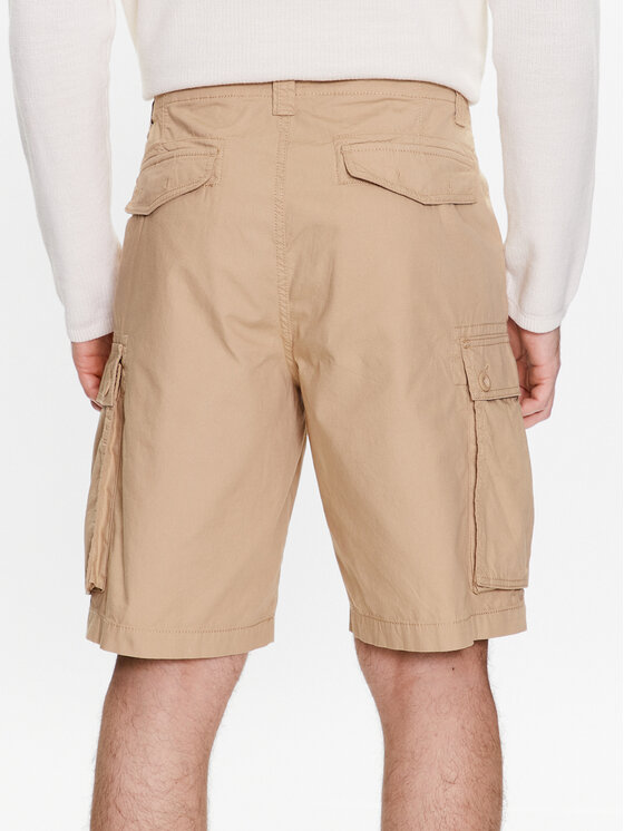 United Colors Of Benetton United Colors Of Benetton Pantalon scurți din material 4LN5U9006 Bej Regular Fit