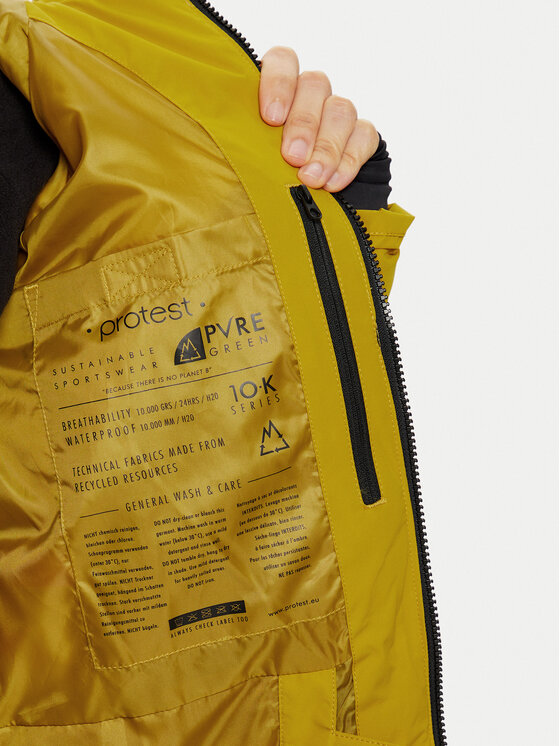 Protest Protest Skijacke Alysumi 6610744 Gelb Slim Fit