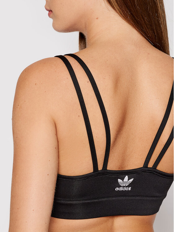 adidas adidas Σουτιέν τοπ adicolor Classics H37791 Μαύρο