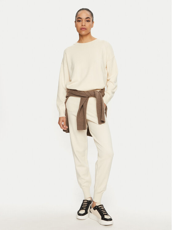 REPLAY REPLAY Sweter DK3301.000.G23372 Szary Loose Fit