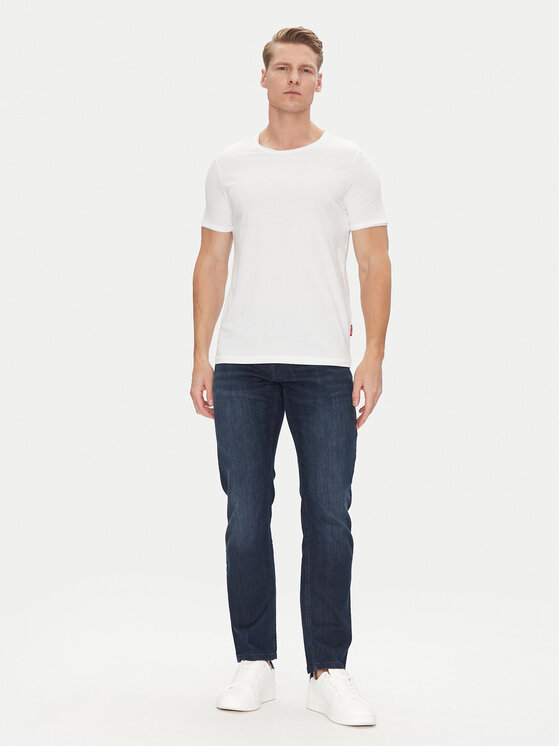 JOOP! Jeans JOOP! Jeans T-Shirt 15 JJJ-12Caspian 30045667 Biały Modern Fit