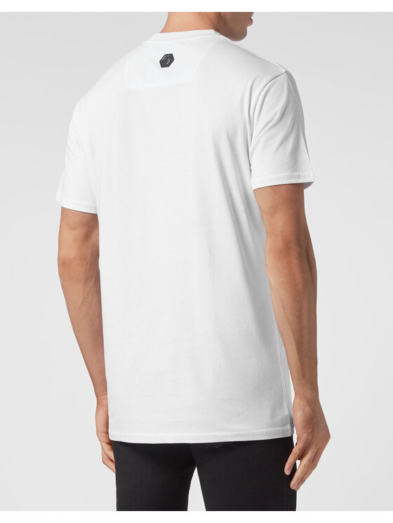 PHILIPP PLEIN PHILIPP PLEIN Tričko 601 Biela Regular Fit