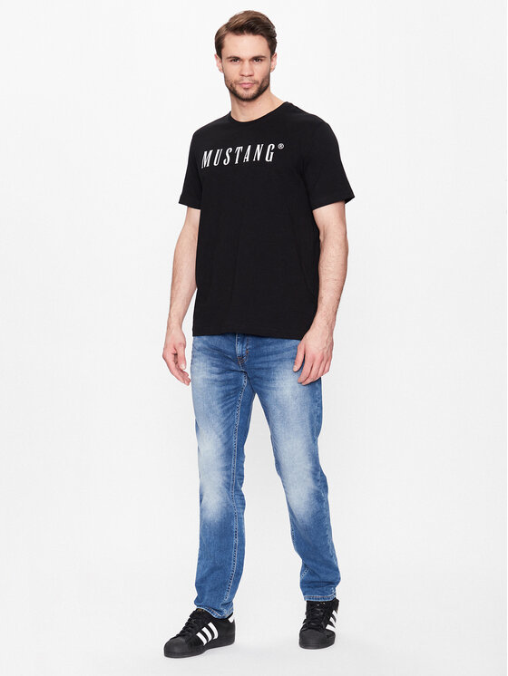Mustang Mustang Džinsai Oregon 1013404 Mėlyna Slim Tapered Fit